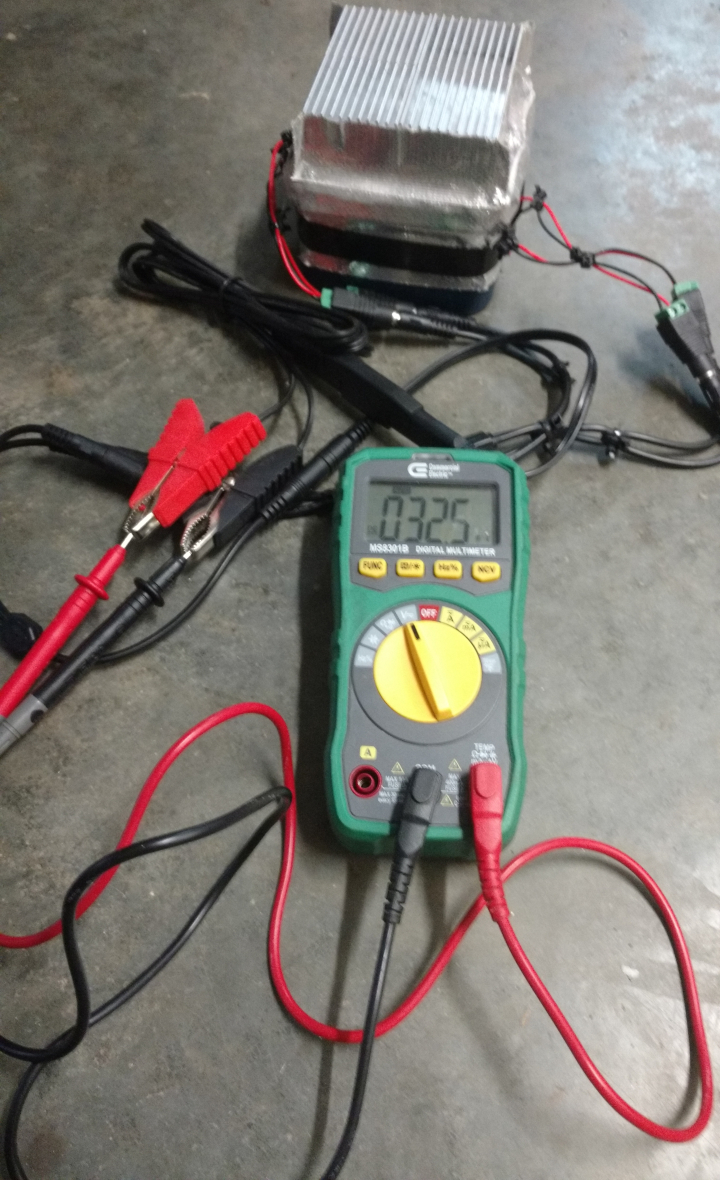 Atmospheric Temperature Generator Voltage Test