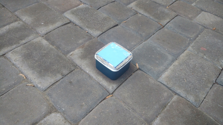 Thermal Pad affixed to Concrete